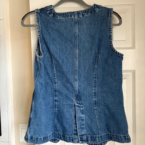 Gap Longline Denim Vest - Picture 5 of 7